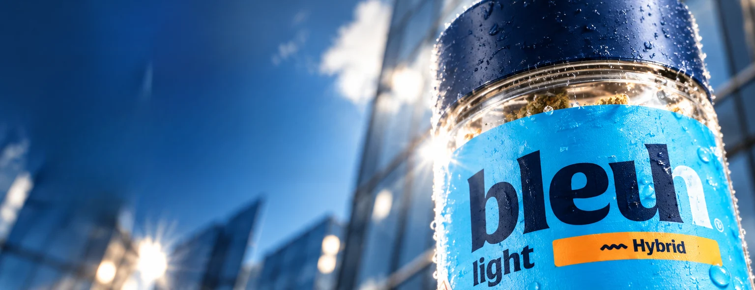 Bleuh Light collection jar